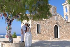 Официальная свадьба в «Саду Святого Елиаса», г. Протарас